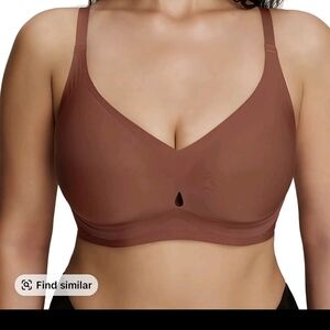 Seamless Wireless Comfort Bra — Brown
